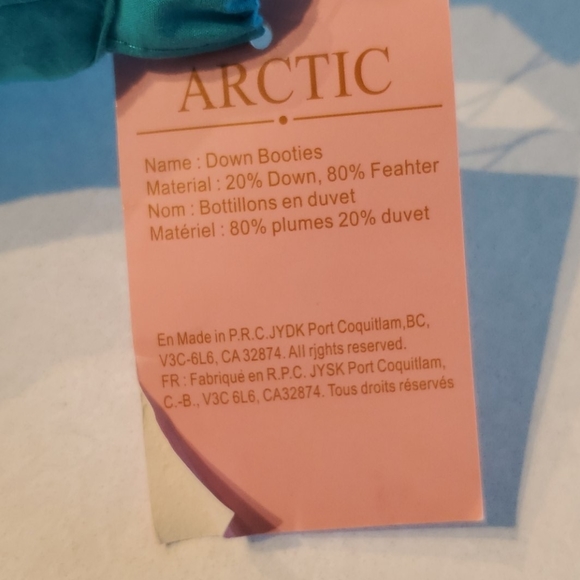 COPY - Arctic Down Booties/Slippers - Picture 4 of 5